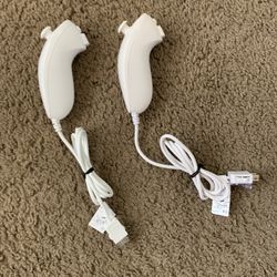 Nintendo Wii Nunchuks