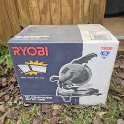 Brand New Ryobi 10" Compound Miter Saw 