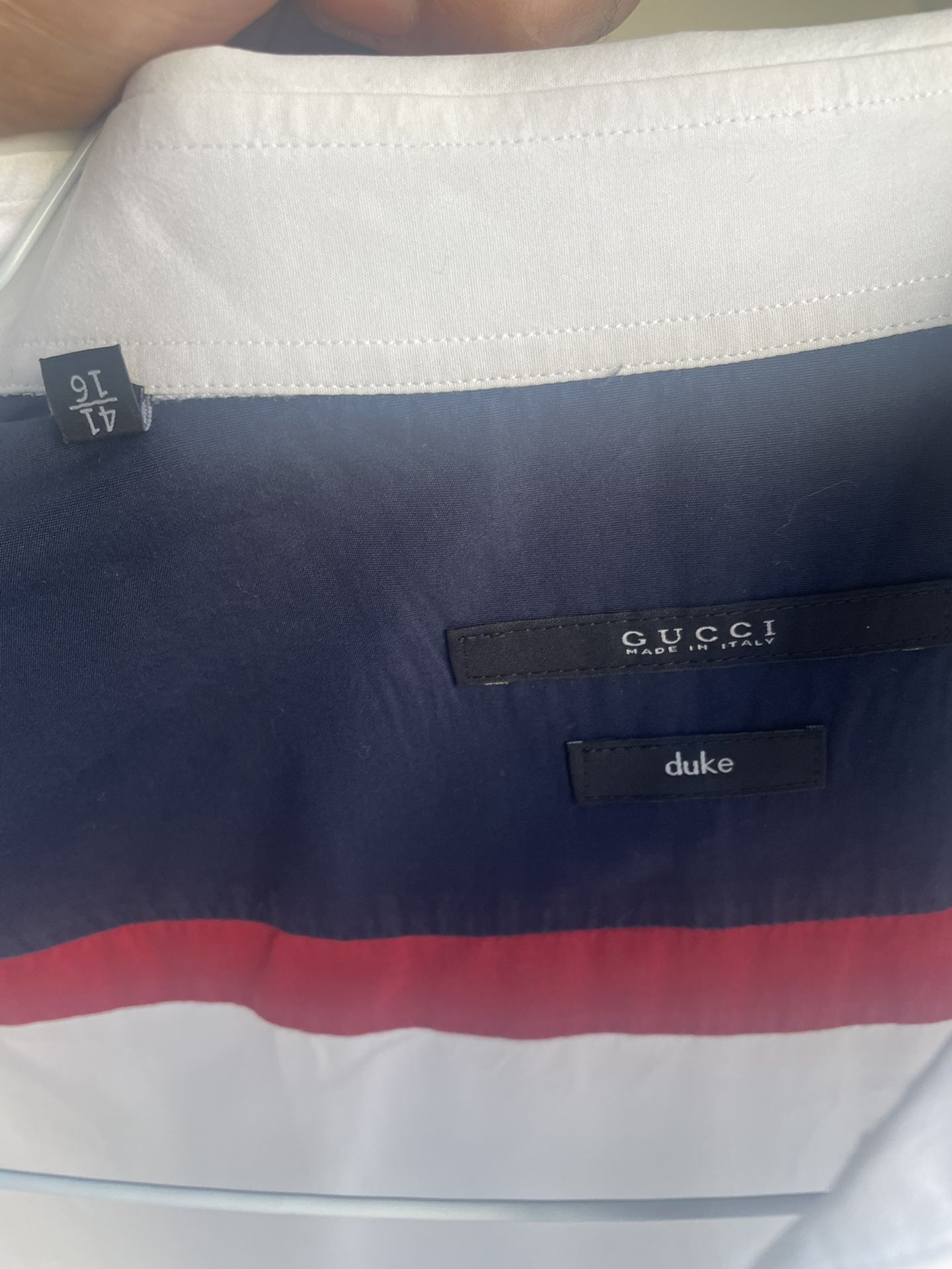 GUCCI White Dress Shirt