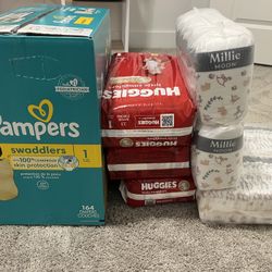 Diapers Size 1
