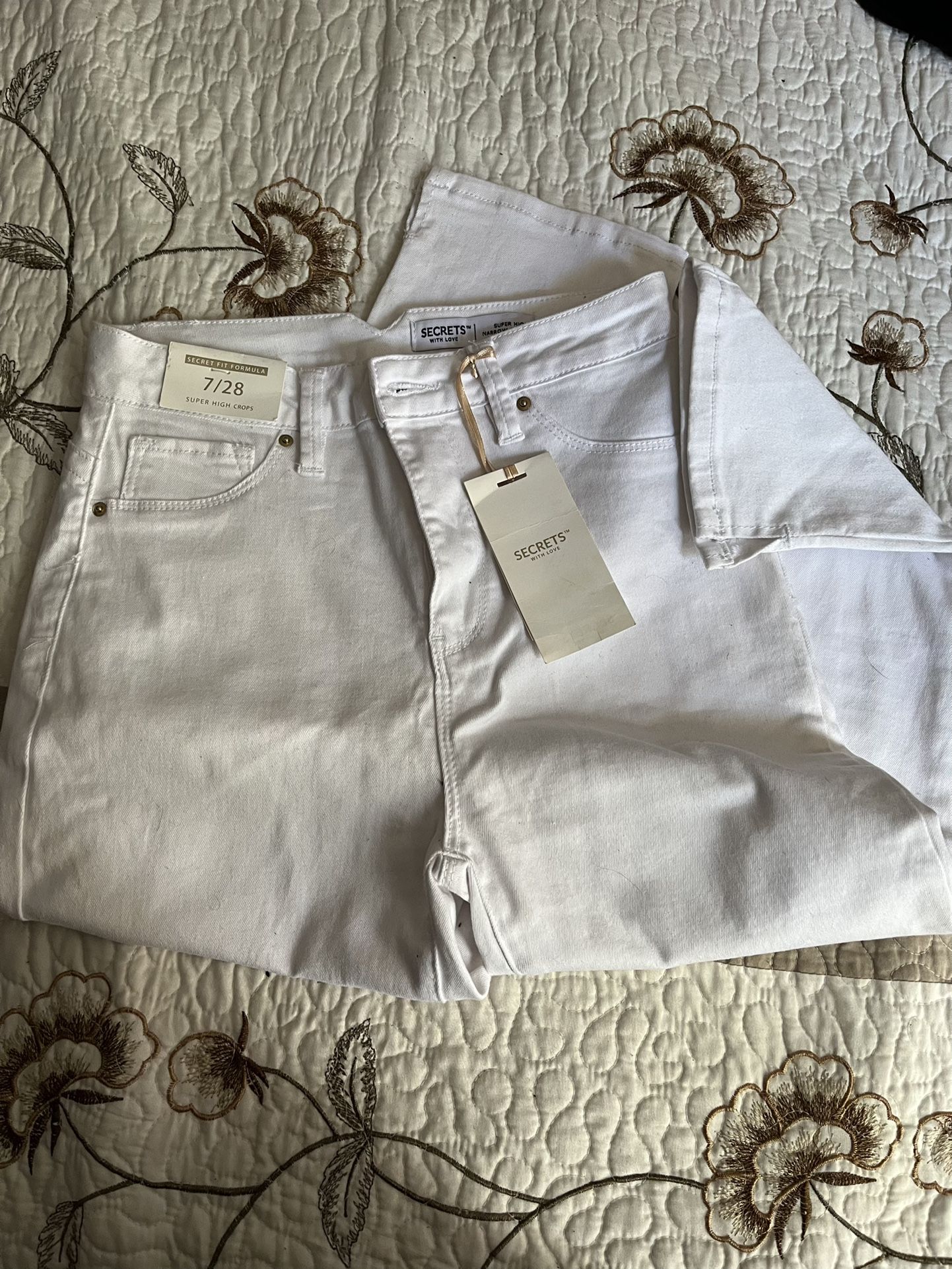 White High Waisted