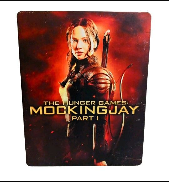 The Hunger Games Mockingjay Part 1 Blu-ray + DVD Steelbook No Scratches On Discs