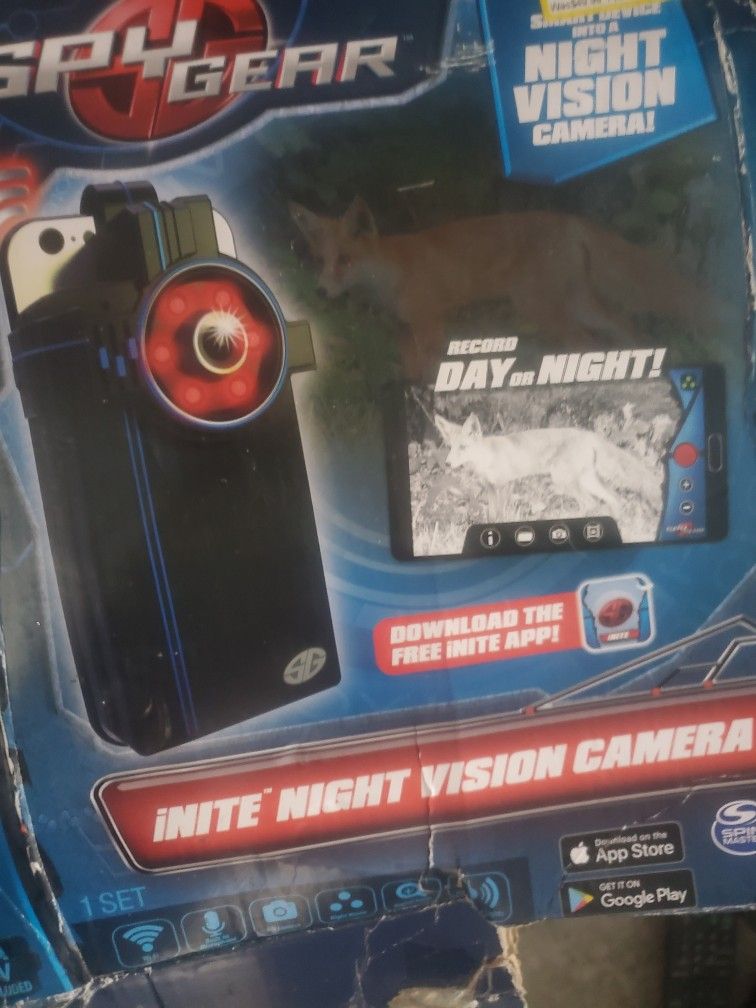 Spy Gear ~ Inite Night vision Camera