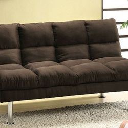 Brand New Espresso Futon Sofa Sleeper