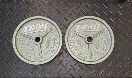 100 lbs Weight Plates - Troy