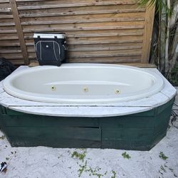 Jacuzzi Tub And Custom Base