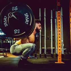 Olympic Rubber Bumper Plates - 10kg(22lb) - Pair