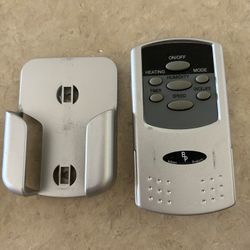 Fan Remote Contro and remote wall caddy to store remote