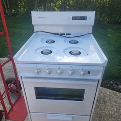 Excellent Condition Brown 4 Burner Gas Stove 
