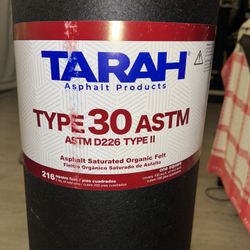 #30 Roof Felt ASTM D-226 2 SQ
