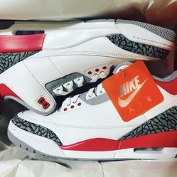 Jordan 3 Retro Fire Red