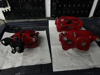 Vanderhall Powdercoated Brake Calipers Ferarri Red All 3 $600