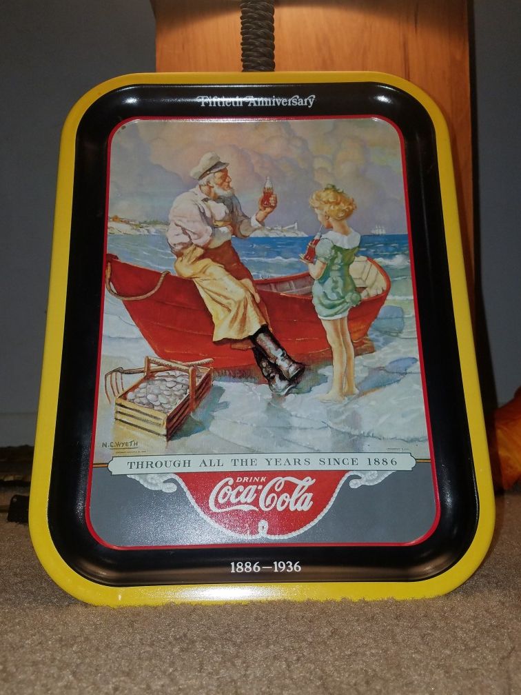 Vintage Coca Cola Tray