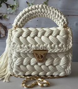 Brand new handmade crochet purse