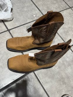 Ariat steel toe work boots