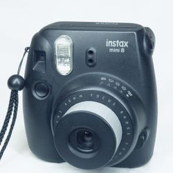 Fujifilm Instax Mini 8 Black Instant Camera (Film Tested! Image Added!)