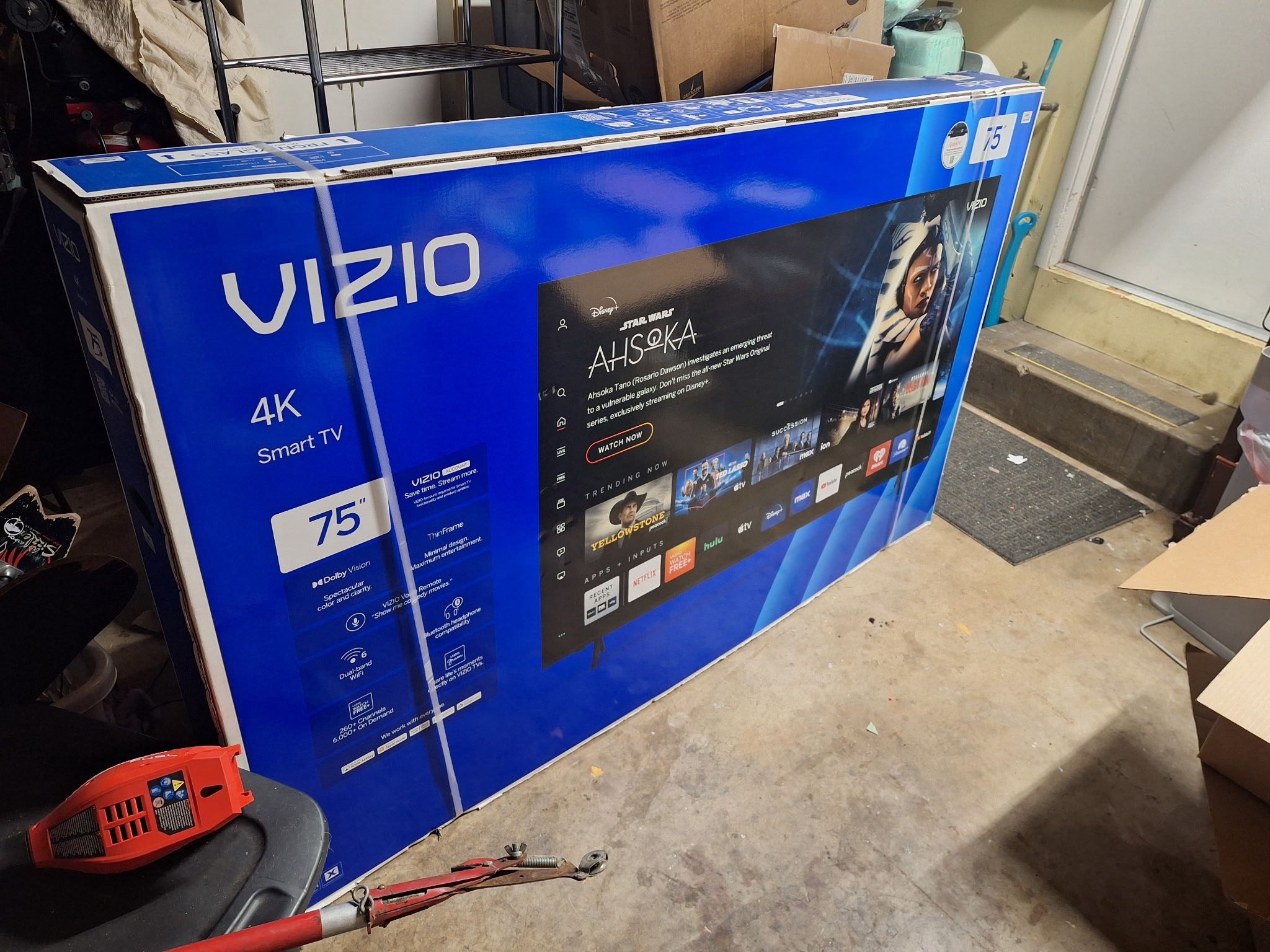 Brand New 75 inch TV