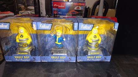 Fallout Vault Boy McFarlane Toys Figures – Lot of 3