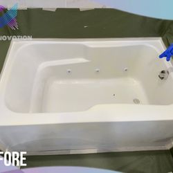 BATHTUB!! REGLAZE!! GREAT QUALITY 