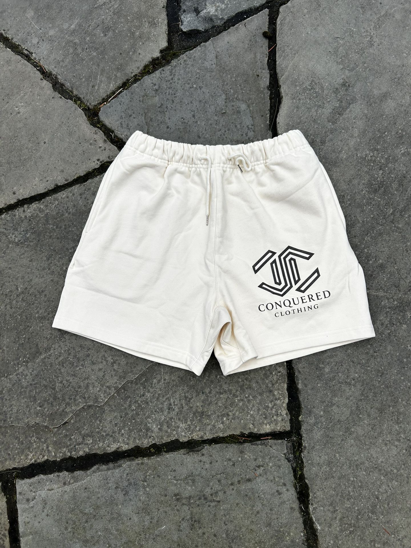 CONQUERED Streetwear Heavyweight Cotton Shorts