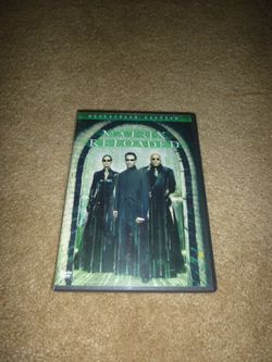 The matrix reloaded DVD movie