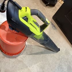 Ryobi 8amp Jet Fan Plug In Blower 