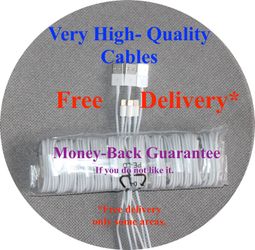iPhone cables 3 for $10