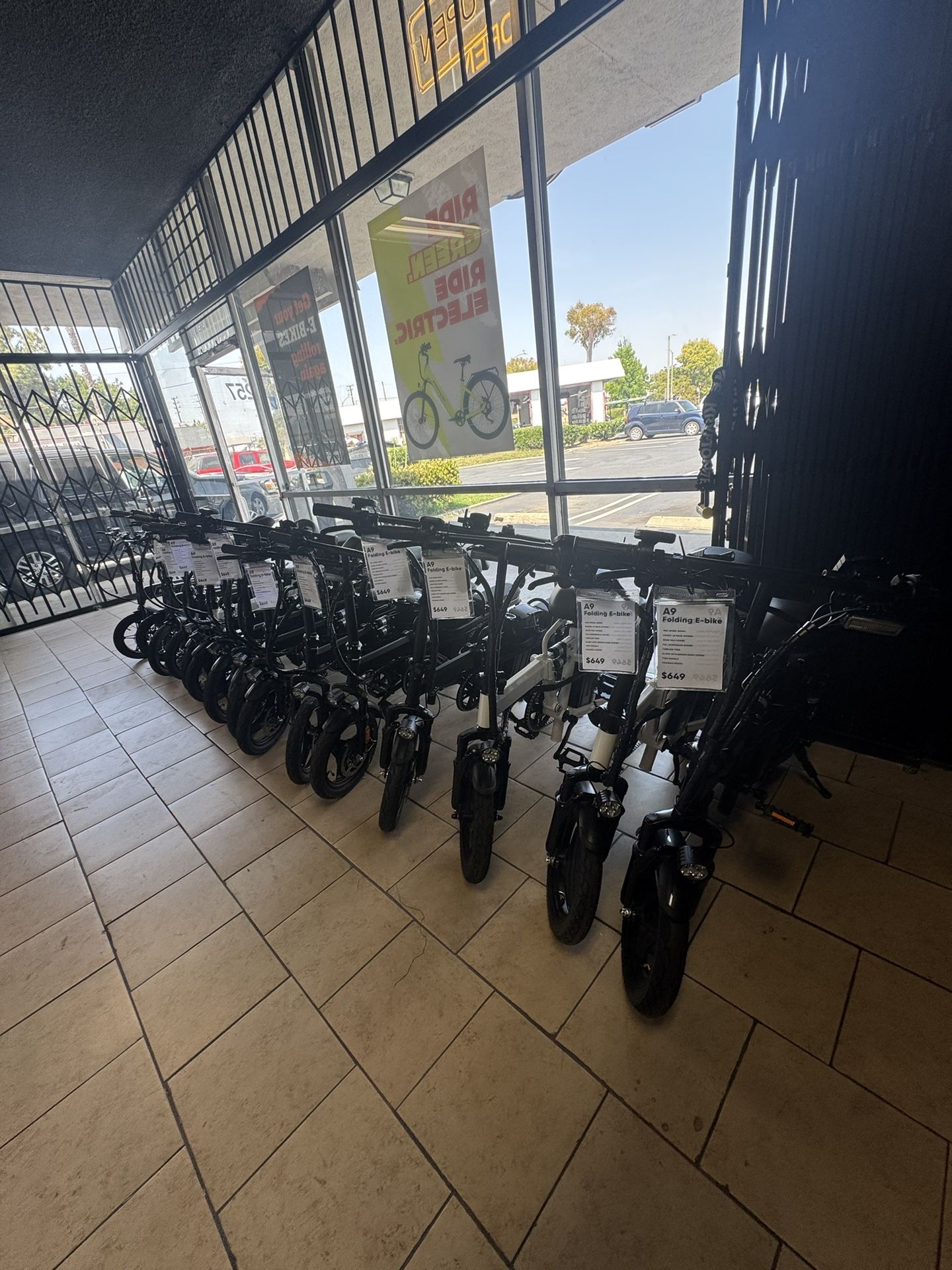 NEW Folding E-Bikes Come get YOURS‼️