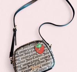 Authentic Juicy Couture Y2K Monogram Mini Crossbody Bag 🍓