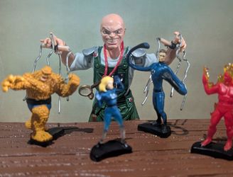 Puppet Master (Marvel Legends, Custom, Fantastic Four, F4, Dr. Doom, The Thing)