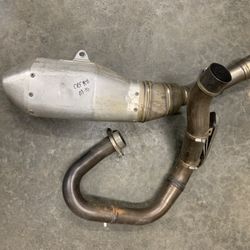Honda 2010 CRF450R Stock Exhaust  Nice Shape !