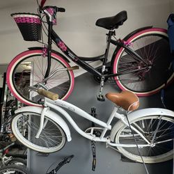 Woman’s Beach Cruiser Bikes 