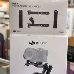 DJI RS 3 Pro Gimbal Stabilizer With DJI R Twist Grip Dual Handle 