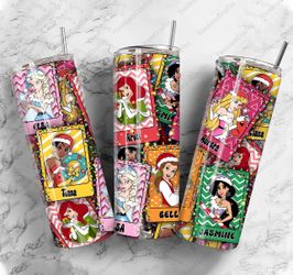 Disney Princess Christmas Tumbler 