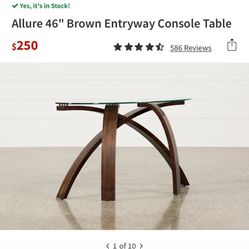 ENTRY WAY CONSOLE TABLE 