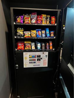 Vending machine compatible with credit card reader. Thumbnail