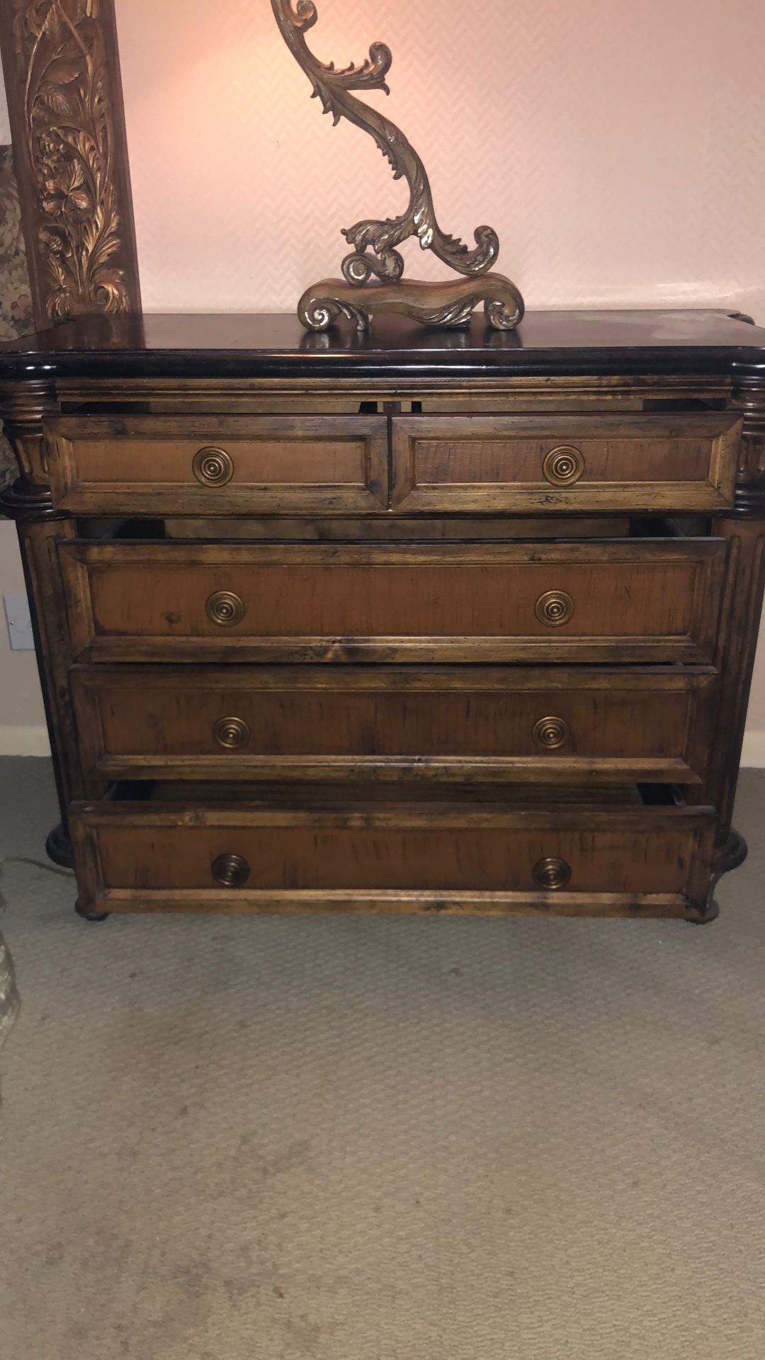 CHEST OF DRAWERS/ BEDSIDE TABLES (2). $350 EACH