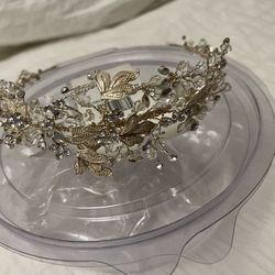 Bride Tiara Crystal with original package 