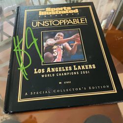 Sports Illustrated La Lakers 2001 Unstoppable Collectors Book