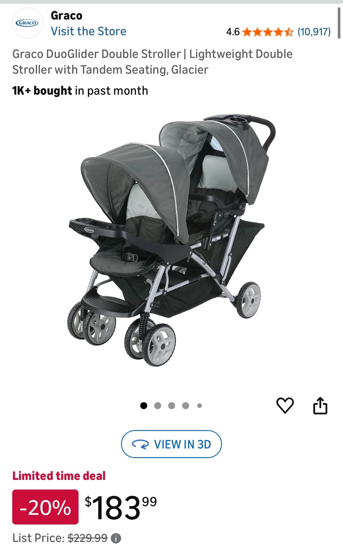 Graco DuoGlider Double Stroller