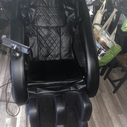 Message Chair Feet Neck Back Barely Used 