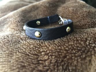 Leather Stud Bracelet