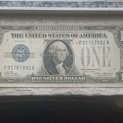 1925  Silver Certificate Funny Back One Dollar Note