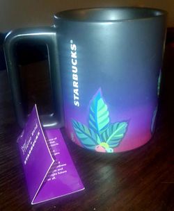 Starbucks 12oz 2021 Coffee Mug Yiqiao Wang NEW