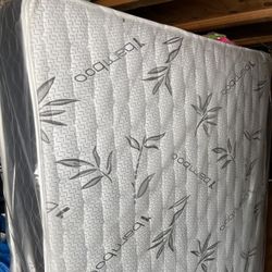 New, Bamboo Mattress And Box Spring. Please Message Me For Pricess, Twin, Full, Queen, king.