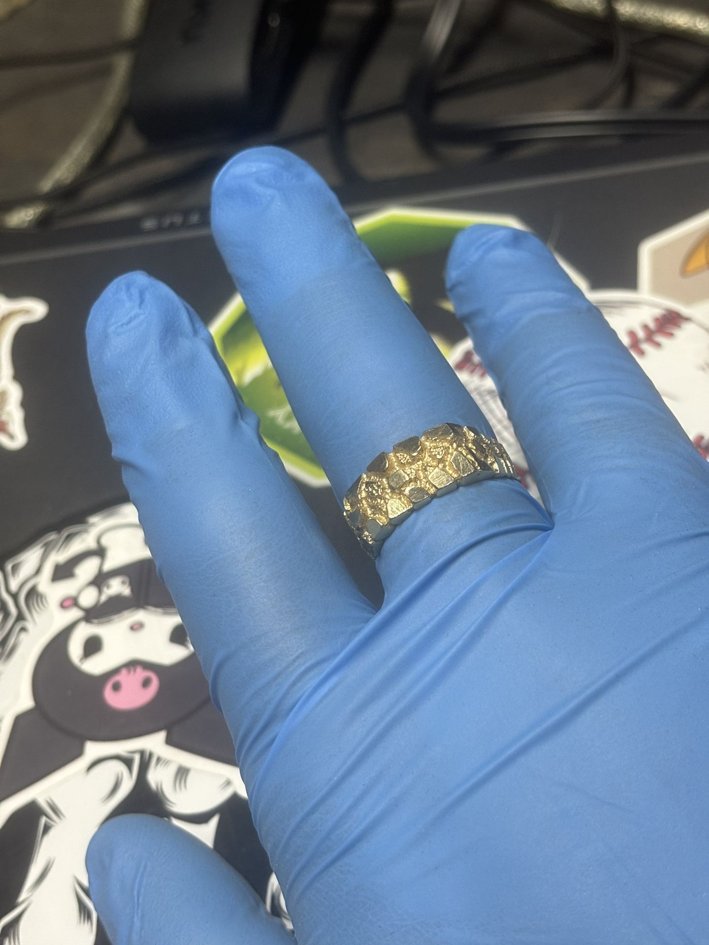 14kt Nugget Ring