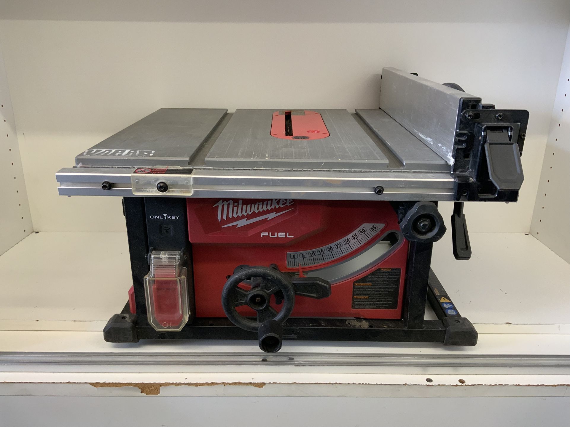 M18 FUEL ONE-KEY 18-Volt Lithium-Ion Brushless Cordless 8-1/4 in. Table Saw