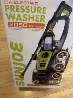 New Pressure Washer