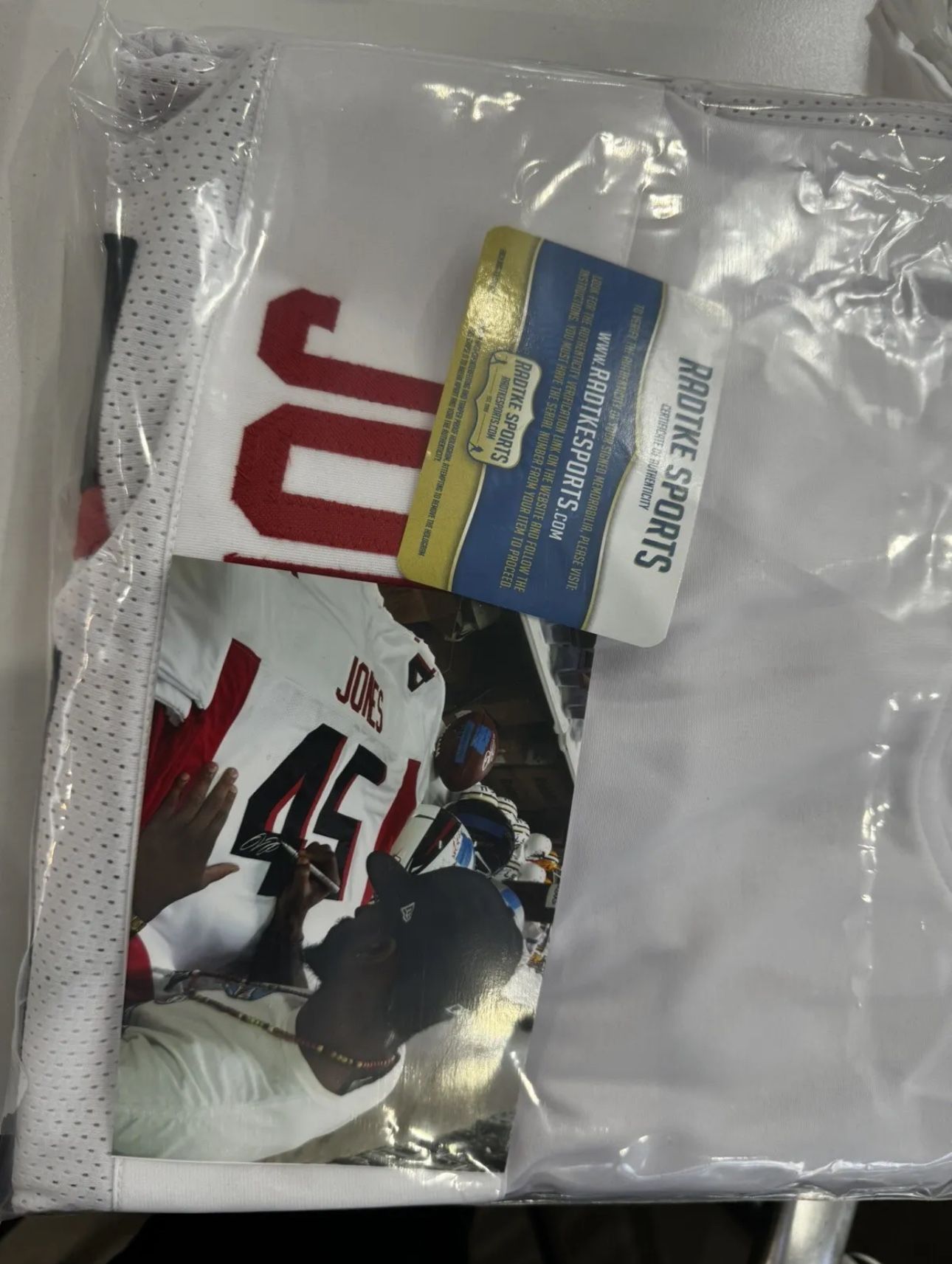 Autograph NFL Jersey