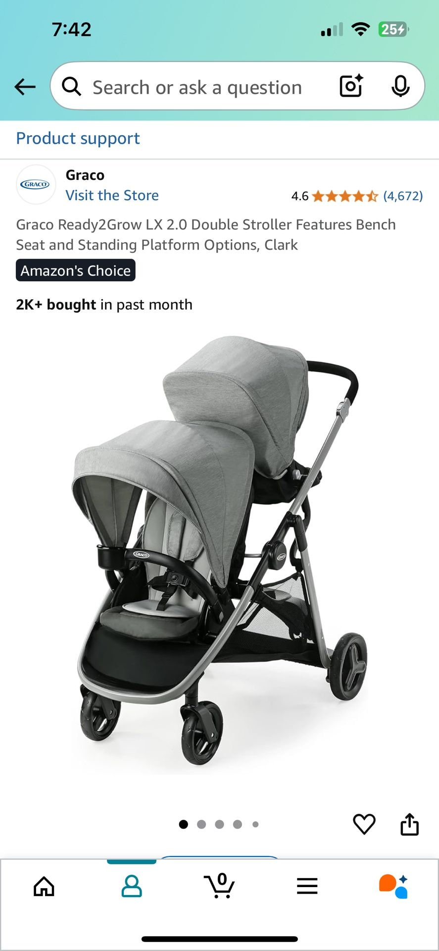 double baby stroller